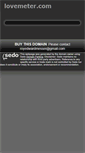 Mobile Screenshot of lovemeter.com